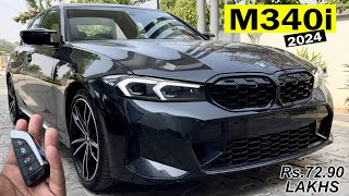 NEW 2024 BMW M340i IS HERE  Rs7290 LAKHS  3000CC ENGINE  BMW M340i REVIEW  BMW M340i FEATURES [upl. by Zap]