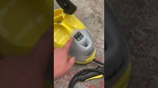 Karcher steam cleaner Asmr [upl. by Channing]