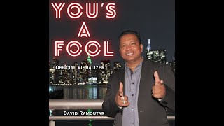 Yous A Fool  David Ramoutar  Visualizer  Chutney Soca 2024 [upl. by Noemi]