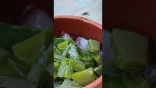 ASMR cooking Nopales  Cactus Leaf asmr asmrcooking [upl. by Iatnohs]