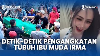 NGERI Tubuh Irma Novitasari Saat Diangkat Dari Makam Tak Bernisan Usai Dihabisi Mantan suami [upl. by Etteneg485]