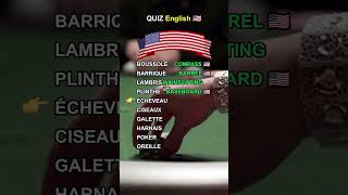 Évaluez votre vocabulaire en anglais quiz franglish english frenglish anime franglais french [upl. by Franek]