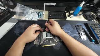 Asus RTX 4090 Bykski Waterblock Installation with Upsiren Thermal Putty [upl. by Siocnarf]