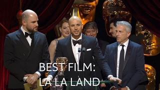 La La Land wins the Best Film BAFTA  The British Academy Film Awards 2017  BBC One [upl. by Anaiq]