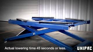 BendPak  Portable Scissor Car Lift [upl. by Niltyak]