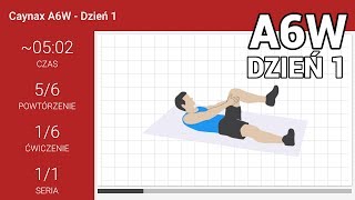 Aerobiczna 6 Weidera  Caynax A6W  Dzień 1 pl [upl. by Comptom]