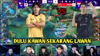 REAKSI PARA STREAMER RRQ HOSHI VS FNATIC ONIC PHESL SNAP DRAGON [upl. by Eceerehs]