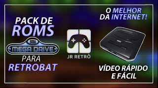 O Melhor Pack De Mega Driver Retrobat [upl. by Kimberly]