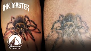 Tattoos That Didn’t Heal Well 😩 SUPER COMPILATION  Ink Master [upl. by Aeynod]