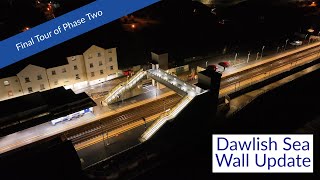 Dawlish Sea Wall update  Our Final Tour of Phase Two [upl. by Vasyuta]