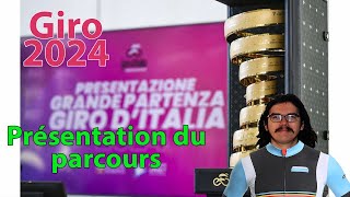 🚴‍♂️Cyclisme 2023🇮🇹  Présentation du Giro 2024 Parcours Etapes Avis [upl. by Neumark]