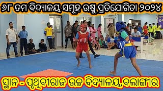 State Level Wushu Competition 2024  PR HSBalangirwushuwushufightschoolstatelevelkickviral [upl. by Thetes]