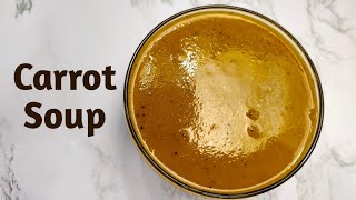 Healthy Soup recipe for Weightloss Dinner  Carrot Soup  Winter Soup Recipes [upl. by Yesdnik690]