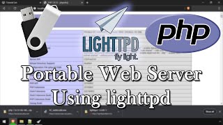 Portable Web Server Using lighttpd [upl. by Garnes699]