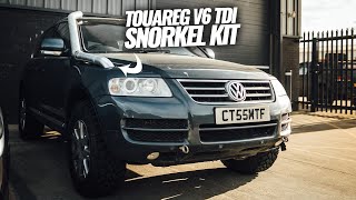 Scotts 30 TDI V6 BKS Touareg get a Snorkel Kit [upl. by Lyssa]