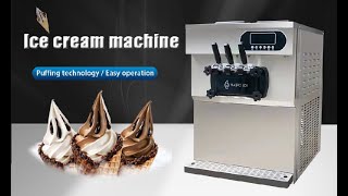 Soft serve ice cream machine for home [upl. by Khudari]