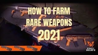 The Best Way To Farm Rare Guns In State Of Decay 2 [upl. by Marigolde]