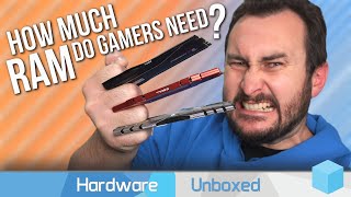 How Much RAM Do Gamers Need 16GB vs 32GB vs 64GB [upl. by Leuqcar716]