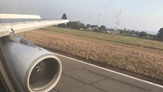 Brussels Airlines A330300 Evening Arrival into Freetown Sierra Leone [upl. by Vesta]