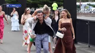 Everest racegoers after wild day out at Royal Randwick Racecourse [upl. by Eno307]