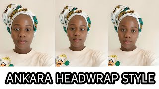 aankaraheadwrap youtubemadeforyou headwraptutorial shortsfeed2024 [upl. by Telrats794]