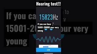 Hearing frequency test [upl. by Ambie]