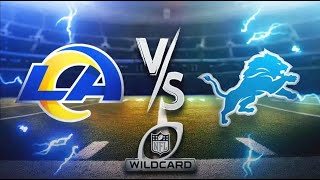 2024 NFL Wild Card Lions vs Rams Hype Video [upl. by Howe]