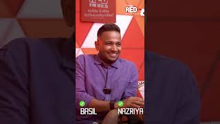 Rapid Fire with Basil Joseph amp Nazriya Nazim  RJ Hemanth  Red Carpet  Red FM Malayalam nazriya [upl. by Halona]