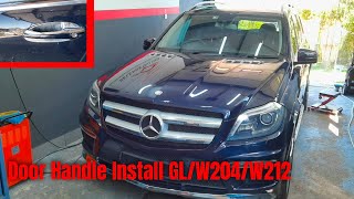 How To Remove Exterior Door Handle On MERCEDES BENZ GLGLEGLC [upl. by Kentigerma]