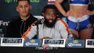 ADRIEN BRONER CALLS JESSIE VARGAS A PUTO IN SPANISH [upl. by Longo276]