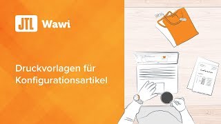 JTLWawi Anpassung der Druckvorlagen für Konfigurationsartikel [upl. by Anelram]