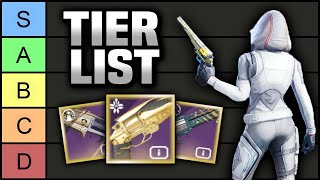 The Legendary Hand Cannon Tier List of 2024 【 Destiny 2 】 [upl. by Dame]