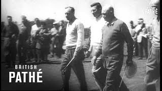 Eisenhower Playing Golf 1954 [upl. by Lovash]