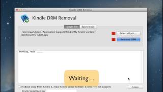 How to remove DRM from Kindle ebook [upl. by Veriee348]