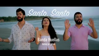 Santo Santo  Banda Huellas Vídeo Oficial [upl. by Ahsilat]