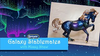 Painting Galaxy Stablemates Workshop with Missy Shaw  BreyerFunDay  Breyer Model Horses [upl. by Limaj]