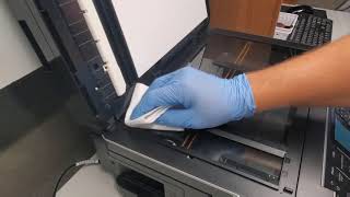 How to remove Vertical Lines on Scans and Copies in Epson Printers Document Feeder ADF [upl. by Hesky246]