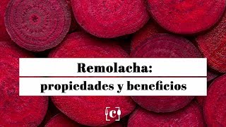 Propiedades de la remolacha [upl. by Ahsirtal]