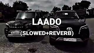 LAADO MC square  SLOWEDREVERB  LAADO PUCHE HAI MANE KYU TERA RANG KALA lofi maker lofi [upl. by Adihaj843]