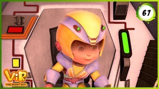 Vir The Robot Boy  Earth in Trouble  Action cartoons for Kids  3D cartoons [upl. by Seaddon]