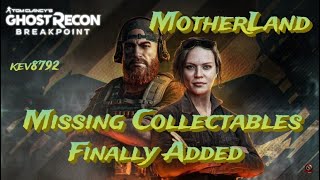 Ghost Recon Breakpoint Motherland Missing Collectables Finally Added [upl. by Mariande870]