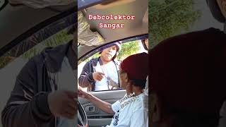 Debcolektor Apes Narik Mobil Aparat Berujung Ampun🤣🤣 funny konten lucu ngakak batak ngakak [upl. by Nogaem]