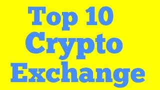 Top 10 Crypto Exchange Coinmarketcap  Okex  Binance Exchange  Huobi Exchange  Bittrex  HitBtc [upl. by Brnaby]