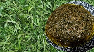 Comment préparer le FUMBWA how to cook okazi leaves [upl. by Tereb]