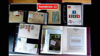 Briefmarken wertvoll Schatzsuche und Verkauf zu reduzierten Preisen in Restekiste 12 [upl. by Ikilisav247]