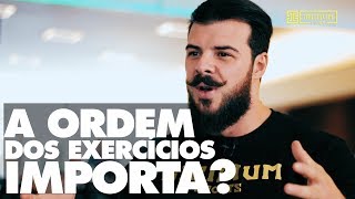 Dicas do Laercio a ordem dos exercícios faz a diferença no seu treino [upl. by Althee]