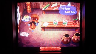 Animal Crossing GCN on a 9 inch CRT is amazing [upl. by Meredithe433]