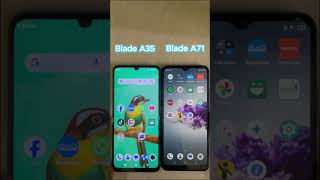 ZTE Blade A35 Vs Blade A71 Zte blade a35 vs a71 shorts shortvideo short zte zteblade mobile [upl. by Halford]