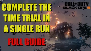 How to Complete The Time Trial in a Single Run BO6  Keneticist Challenge [upl. by Margot]