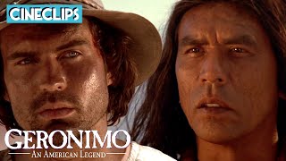 Geronimo An American Legend  Just A Man Scene  CineStream [upl. by Blim]